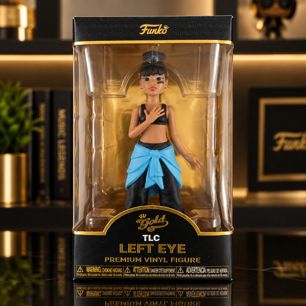 NIP Funko Gold Premium Vinyl Figure of Left Eye Lisa Lopes 5"